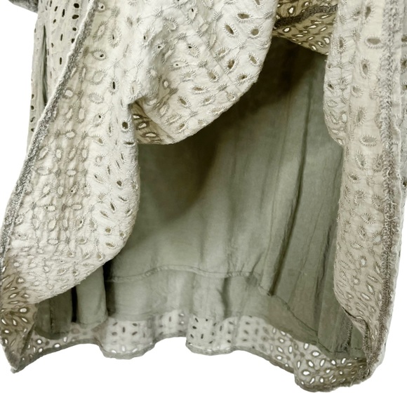 ❗️SOLD❗️Mustard Seed Eyelet Swing Mini Dress - Picture 10 of 13